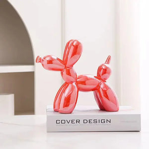 Balloon Dog Abstract Ceramic Sculpture