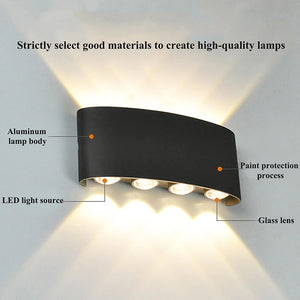 LED Wall Sconces Modern Indoor Outdoor Lamp