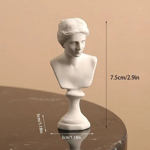 Resin Head Bust Sculpture Figurine