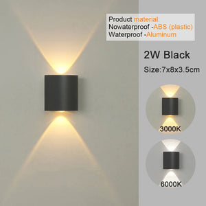 LED Wall Sconces Modern Indoor Outdoor Lamp