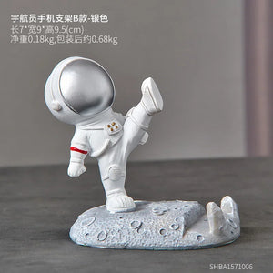 Astronauts Mobile Phone Stand Holder Ornaments