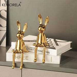 Long-Eared Sitting Rabbit Room Ornaments