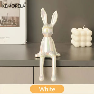 Long-Eared Sitting Rabbit Room Ornaments