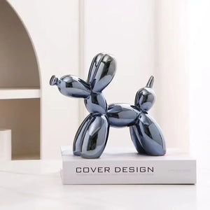 Balloon Dog Abstract Ceramic Sculpture