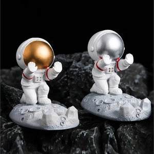 Astronauts Mobile Phone Stand Holder Ornaments