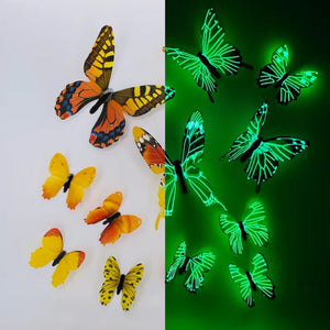 3D Luminous Butterfly Creative Wall Sticker