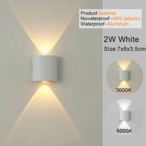 LED Wall Sconces Modern Indoor Outdoor Lamp