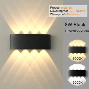 LED Wall Sconces Modern Indoor Outdoor Lamp