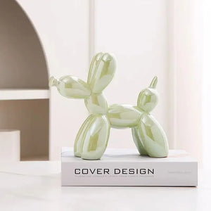 Balloon Dog Abstract Ceramic Sculpture