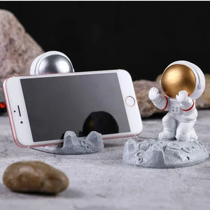 Astronauts Mobile Phone Stand Holder Ornaments