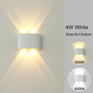 LED Wall Sconces Modern Indoor Outdoor Lamp