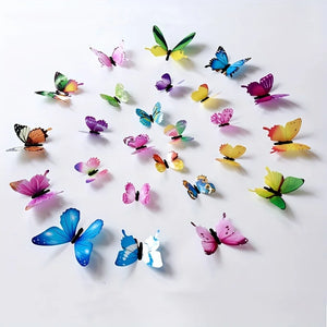 3D Luminous Butterfly Creative Wall Sticker