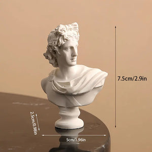 Resin Head Bust Sculpture Figurine