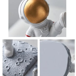 Astronauts Mobile Phone Stand Holder Ornaments