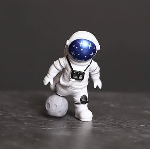 Astronaut Figure Statue Spaceman Sculpture