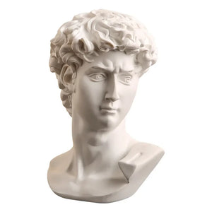 Resin Head Bust Sculpture Figurine